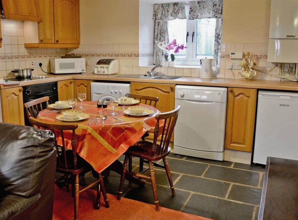 Kitchen/diner at Tarns Cottage in Hawkshead, Cumbria