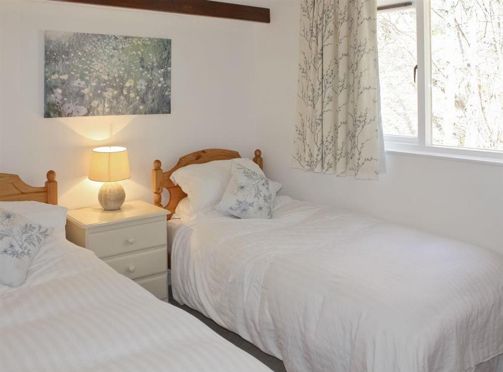 Airy twin bedroom at Tarnside in Skelwith Bridge, Ambleside, Cumbria., Great Britain