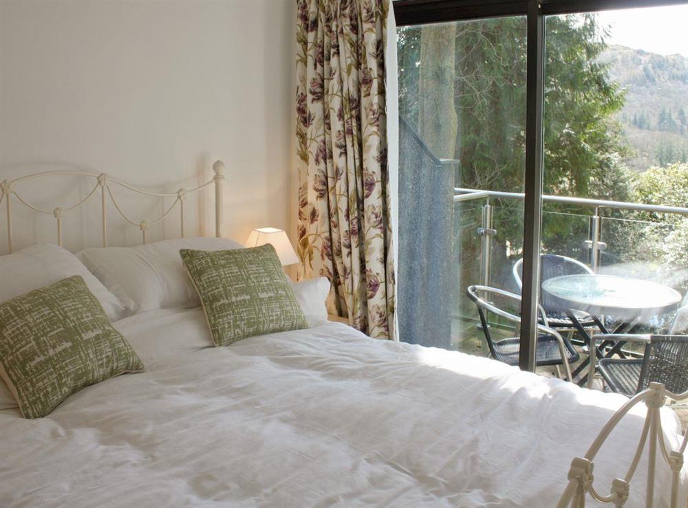 Comfortable double bedroom at Tarnside in Skelwith Bridge, Ambleside, Cumbria., Great Britain
