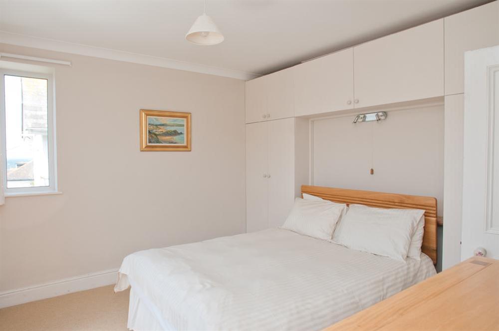 Master bedroom with en suite bathroom at Tarqua in Hope Cove, Nr Kingsbridge
