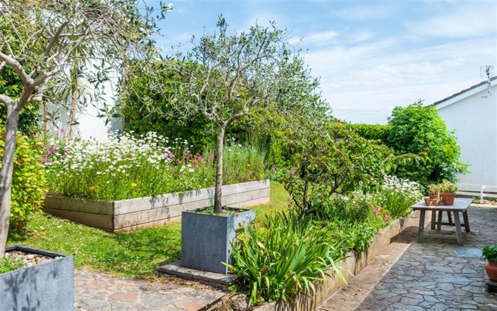 Beautiful gardens  at Tarquin in Bigbury-On-Sea