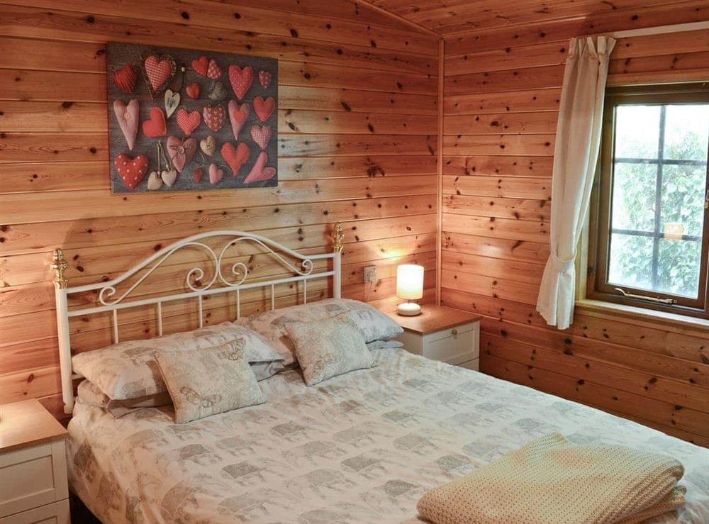 Double bedroom at Tarrel Lodge in Portmahomack, Ross-Shire
