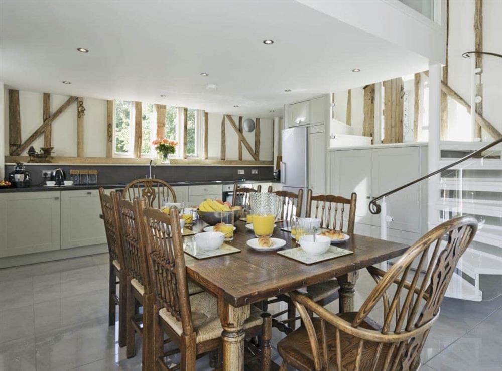 Stunning kitchen/dning area at Tatters Barn in Coggeshall, near Braintree, Essex