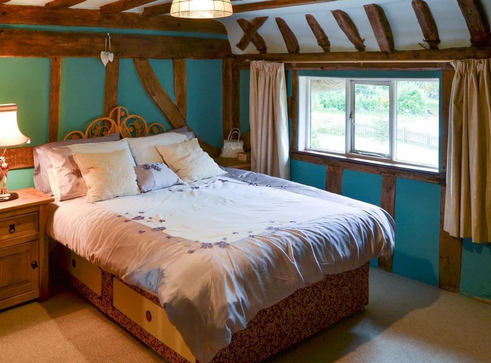 Delightful double bedroom at Tattlepot Farmhouse in Pulham Market, near Diss, Norfolk