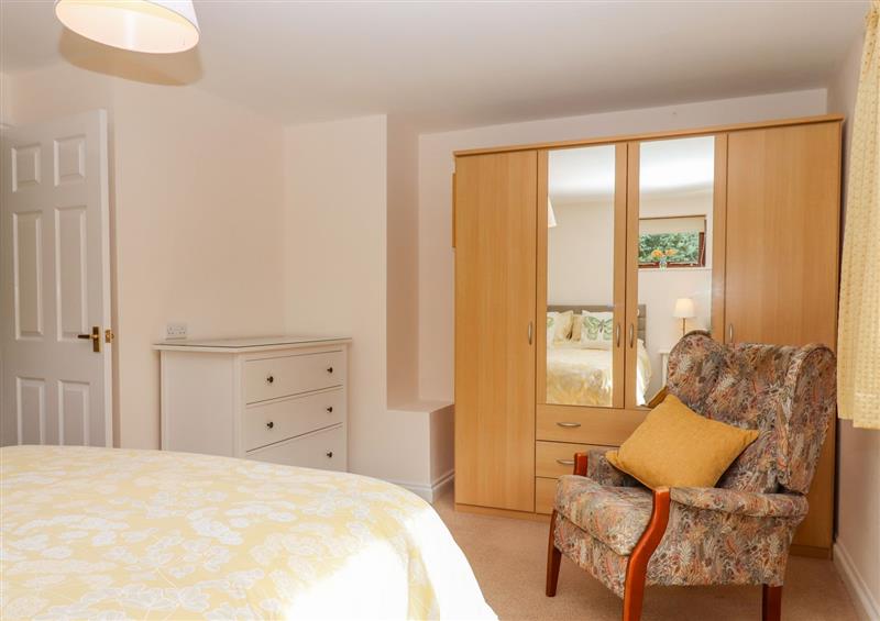 One of the 2 bedrooms at Taw River View, Sticklepath