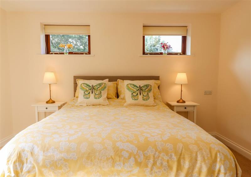 One of the bedrooms at Taw River View, Sticklepath
