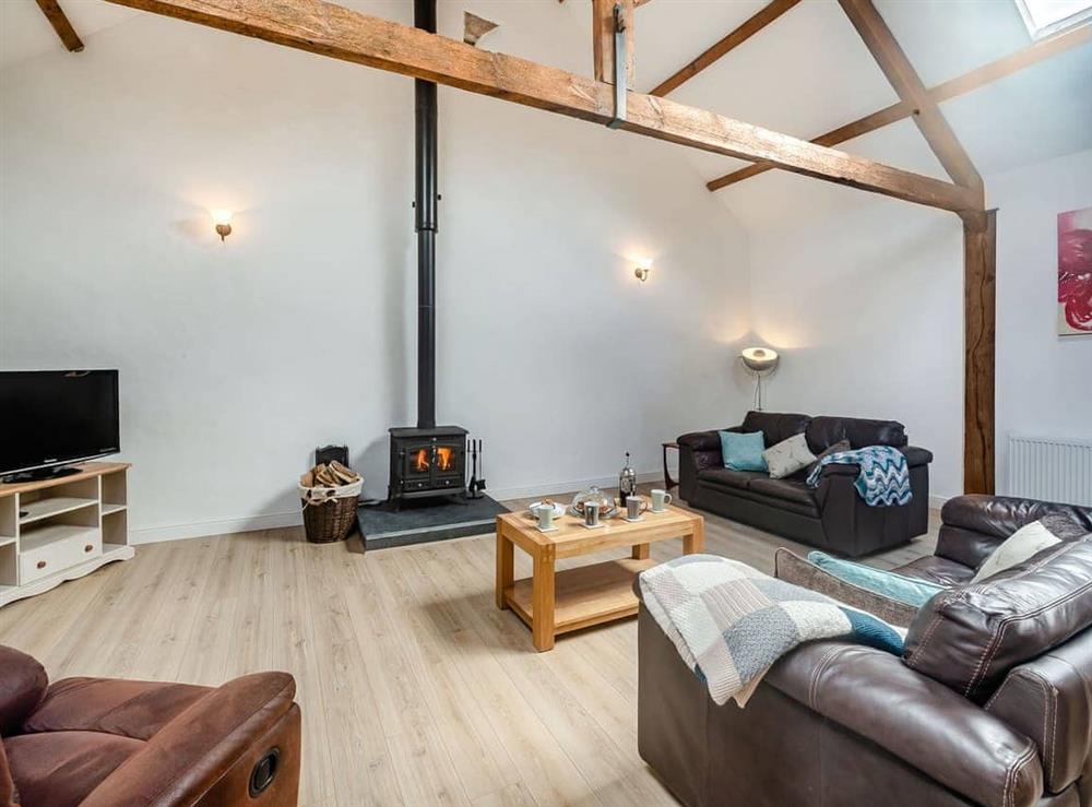 Living area at Tawny in Dartmouth, Devon