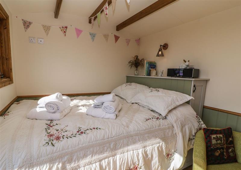 This is the bedroom at Tawny, Morchard Bishop