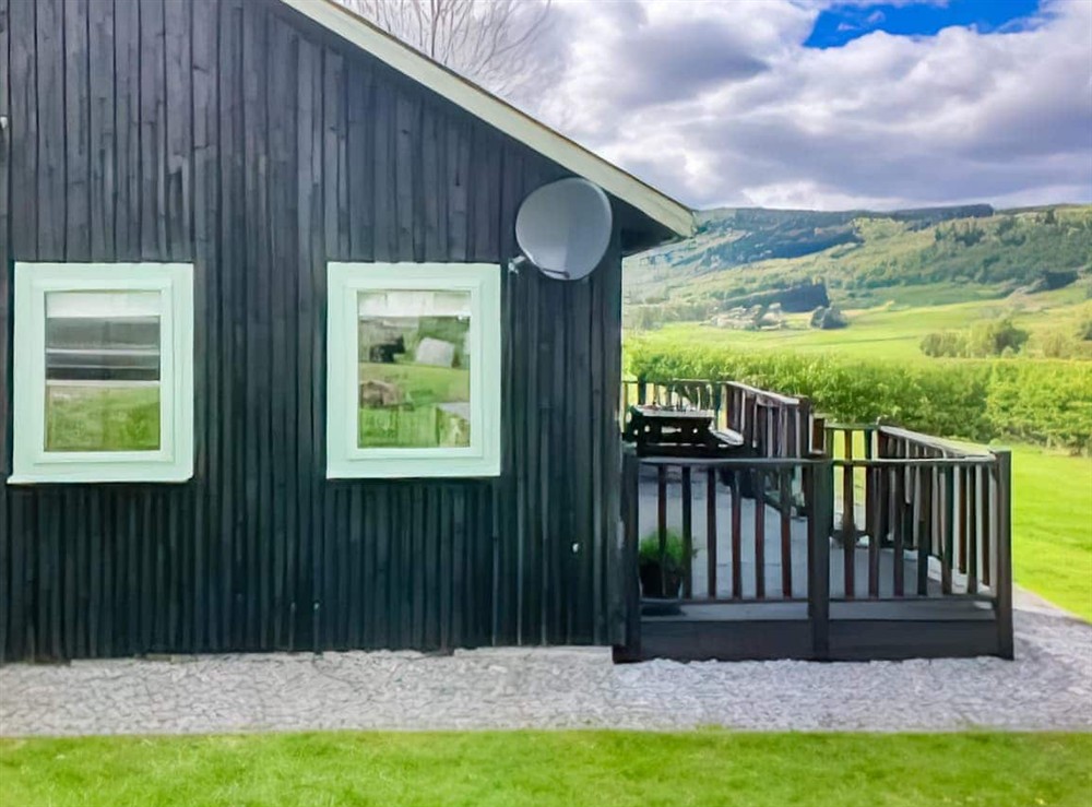 Exterior at Tay Lodge in Aberfeldy, Perthshire