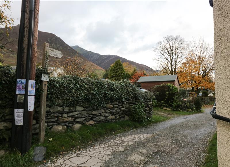 In the area at Taylors Cottage, Threlkeld
