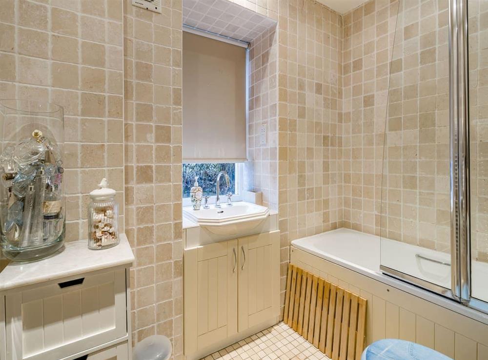 Bathroom at Tayview Cottage in Pitlochry, Perthshire