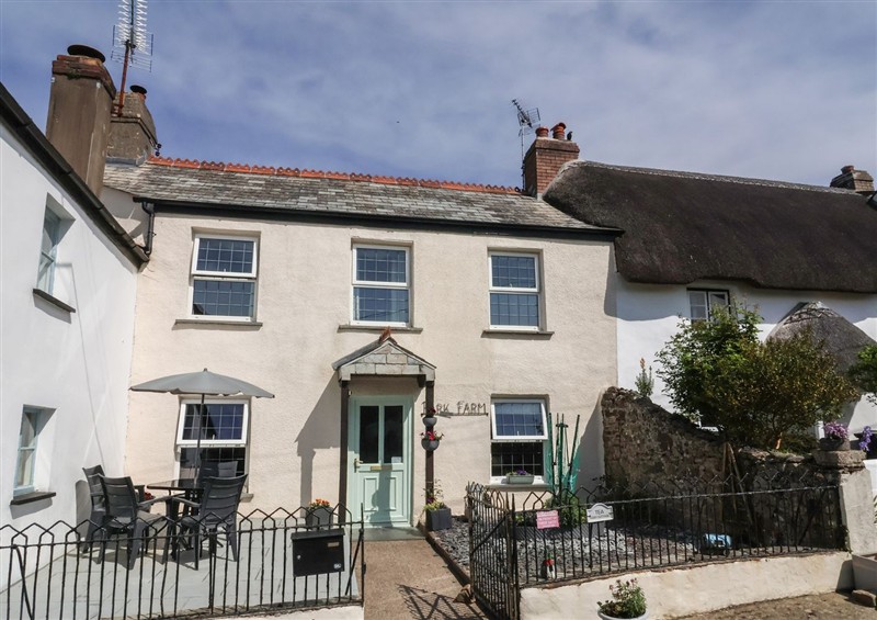 This is the setting of Tea Cosy Cottage at Tea Cosy Cottage, Marhamchurch