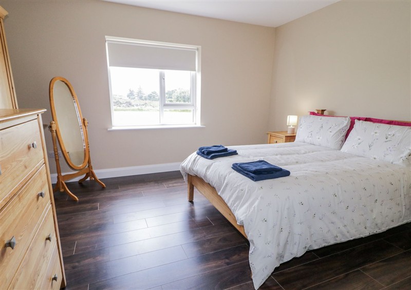 One of the 3 bedrooms at Teac Caoimhe, Falcarragh
