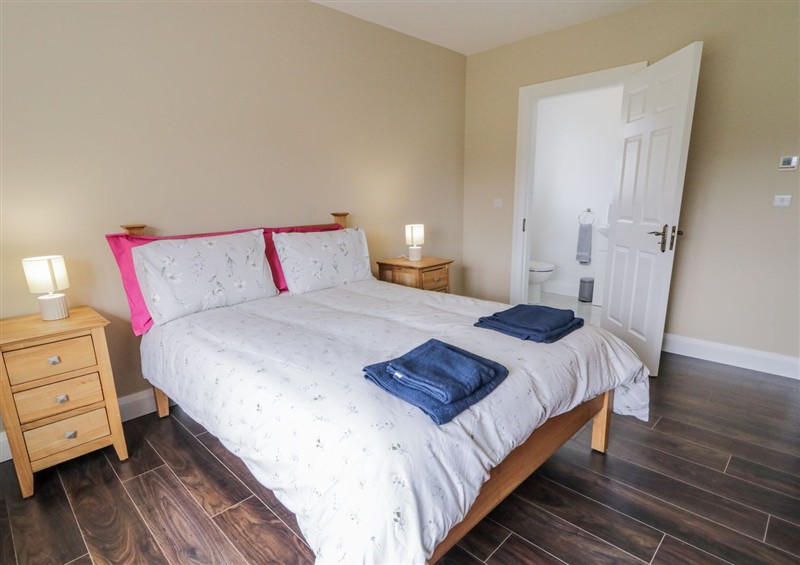 One of the bedrooms at Teac Caoimhe, Falcarragh
