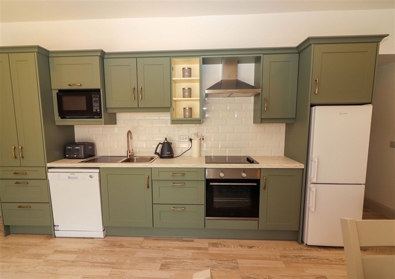 This is the kitchen at Teach Ti, Lahinch