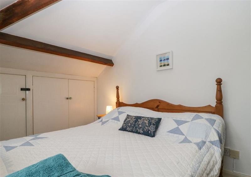 One of the bedrooms at Teachers Cottage, Wiveliscombe
