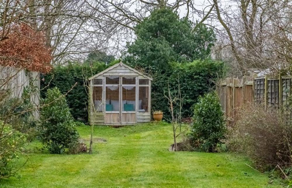 A lovely peaceful south facing garden with a ..... at Teacup Cottage, Syderstone near Kings Lynn