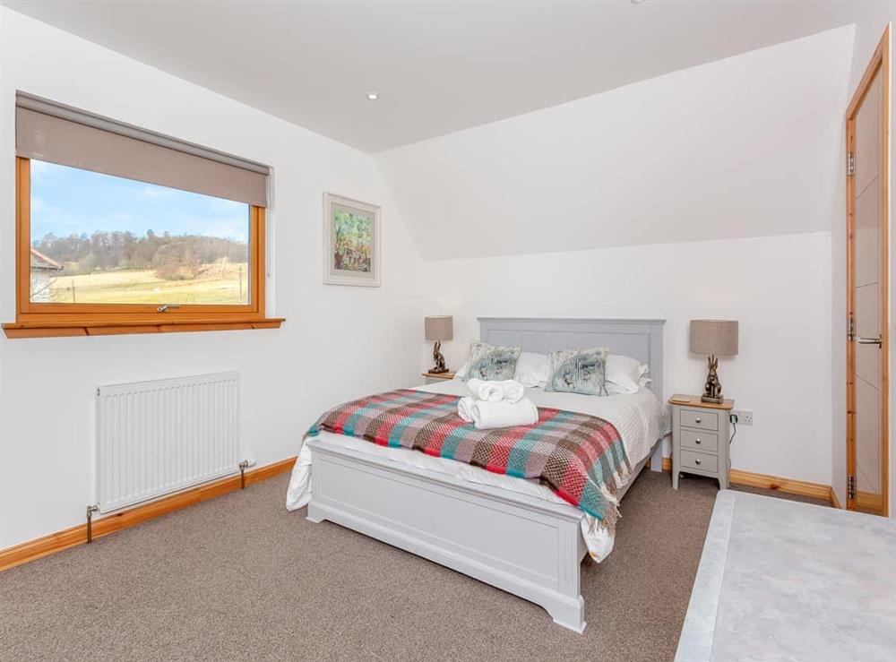 Double bedroom at Teaghlach in Newtonmore, Inverness-Shire