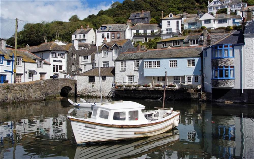 The harbour at Polperro, only a minute away at Teak Cottage in Polperro