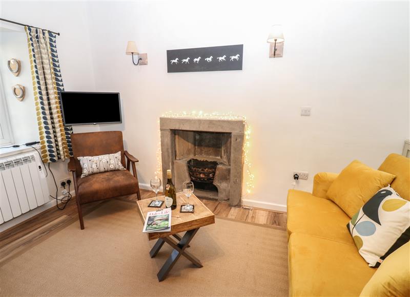 Relax in the living area at Teal Cottage, Middleham