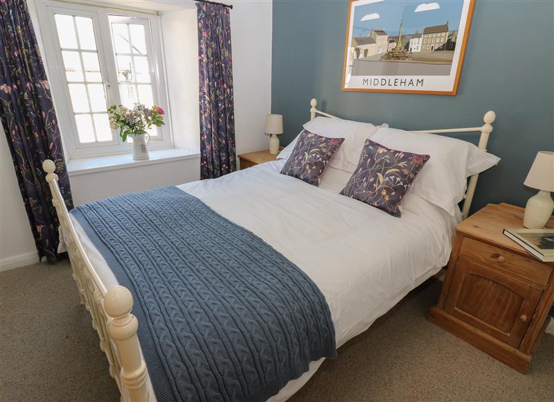 This is the bedroom at Teal Cottage, Middleham