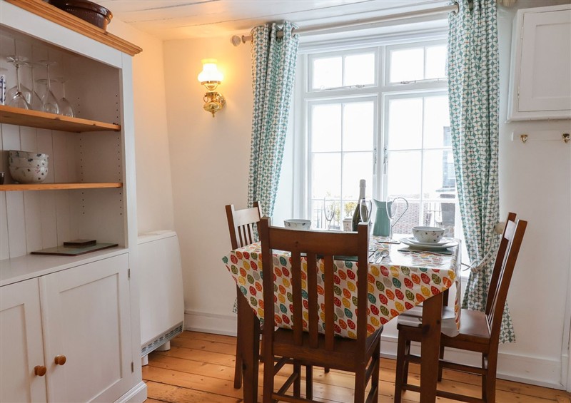 Dining room at Teana Cottage, Polperro