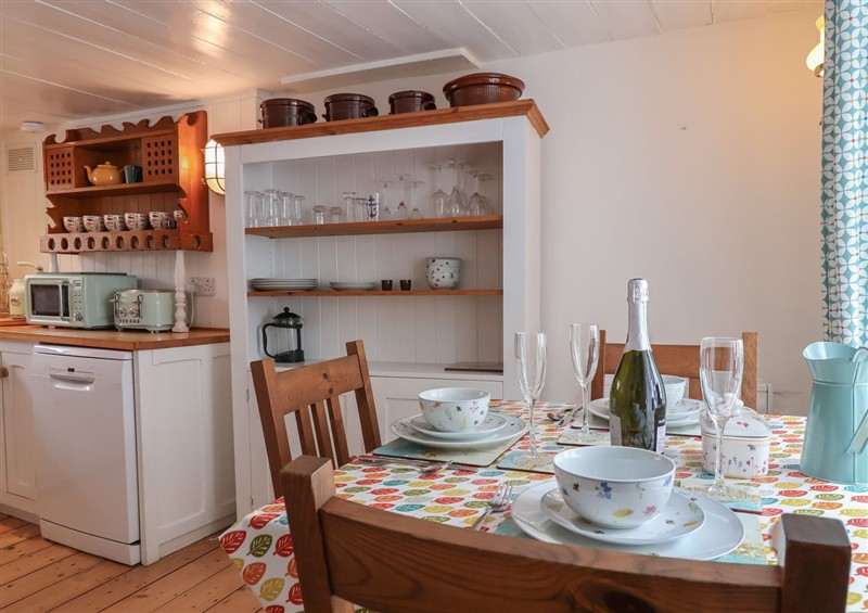 Kitchen at Teana Cottage, Polperro