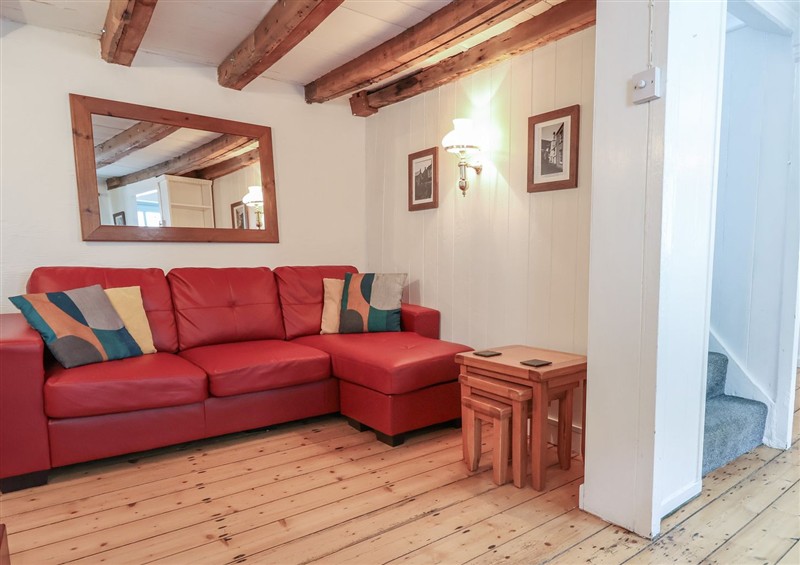 The living room at Teana Cottage, Polperro