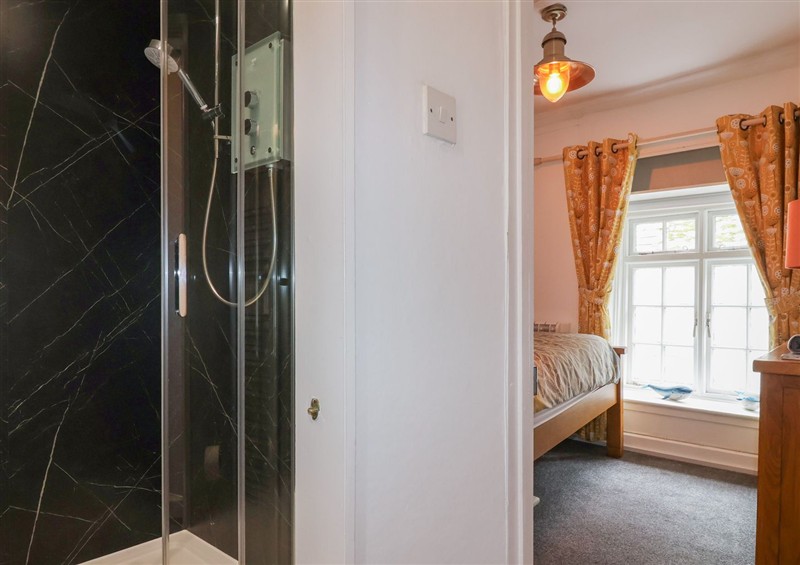 This is a bedroom at Teana Cottage, Polperro
