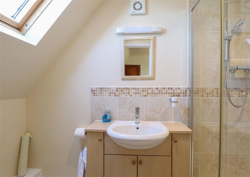 This is the bathroom at Teasel Cottage, Stalham