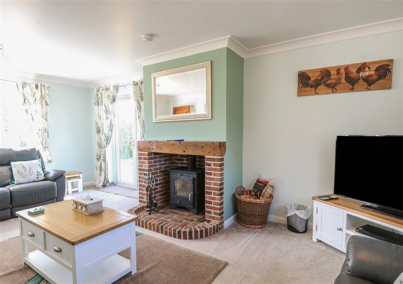 This is the living room at Teasel Cottage, Stalham