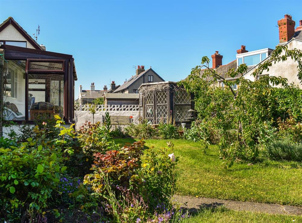 Garden at Teazles in Peel, Isle Of Man