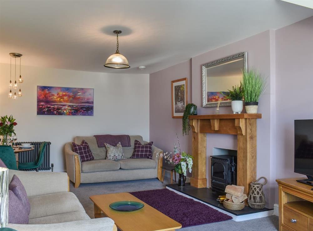 Living room at Teds Place in Arnside, Cumbria