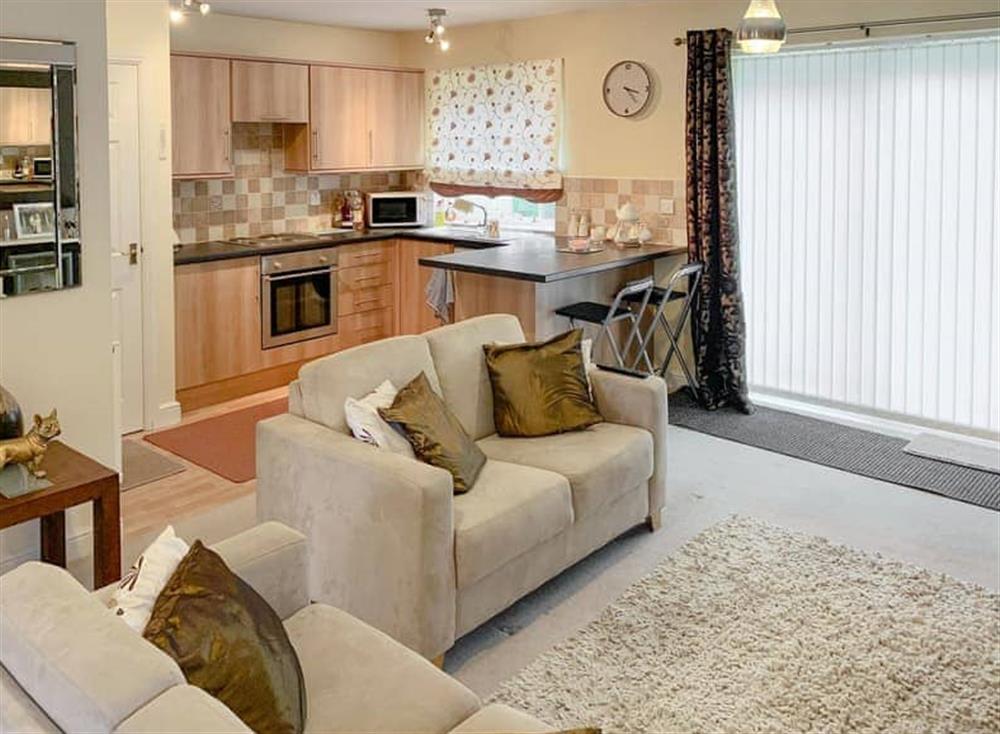 Open plan living space at Teds Place in Bridlington, North Humberside
