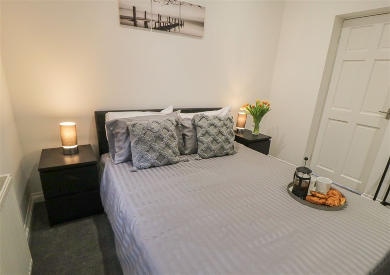 One of the 2 bedrooms at Teds Place, Whitby