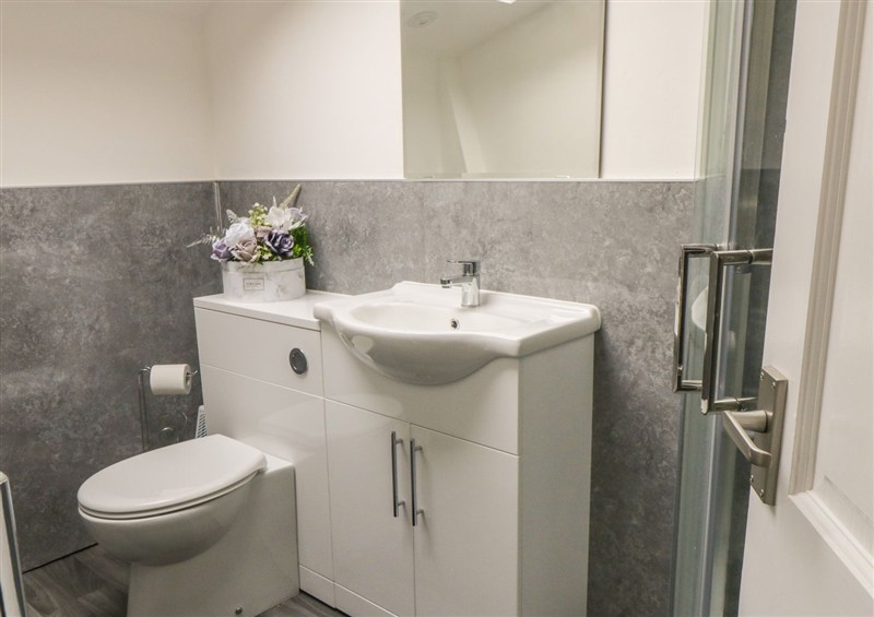 The bathroom at Teds Place, Whitby