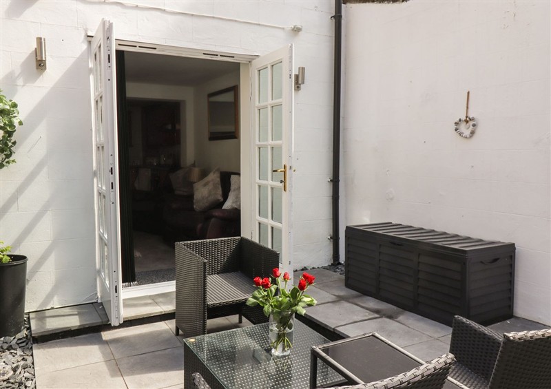 The living area at Teds Place, Whitby