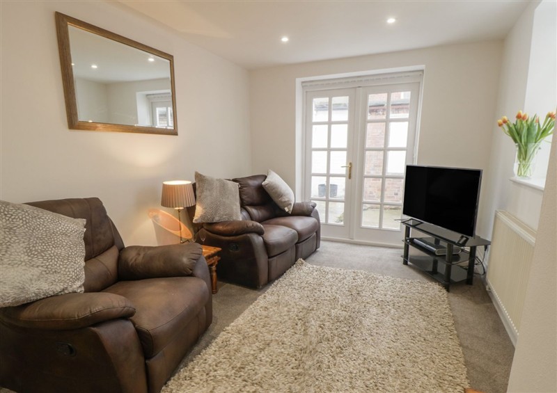 The living room at Teds Place, Whitby