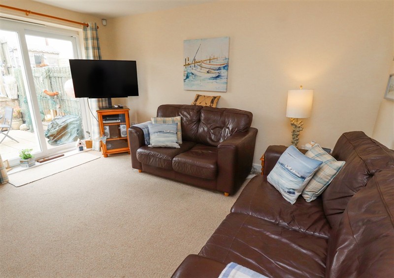 Enjoy the living room at Tee View, Seahouses