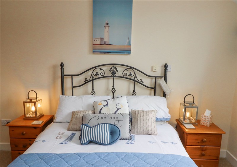 One of the 2 bedrooms at Tee View, Seahouses