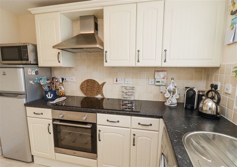 The kitchen at Tee View, Seahouses