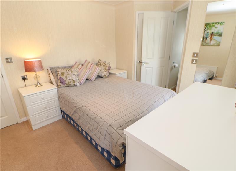 One of the 2 bedrooms at Teesdale Lodge, Hutton Rudby