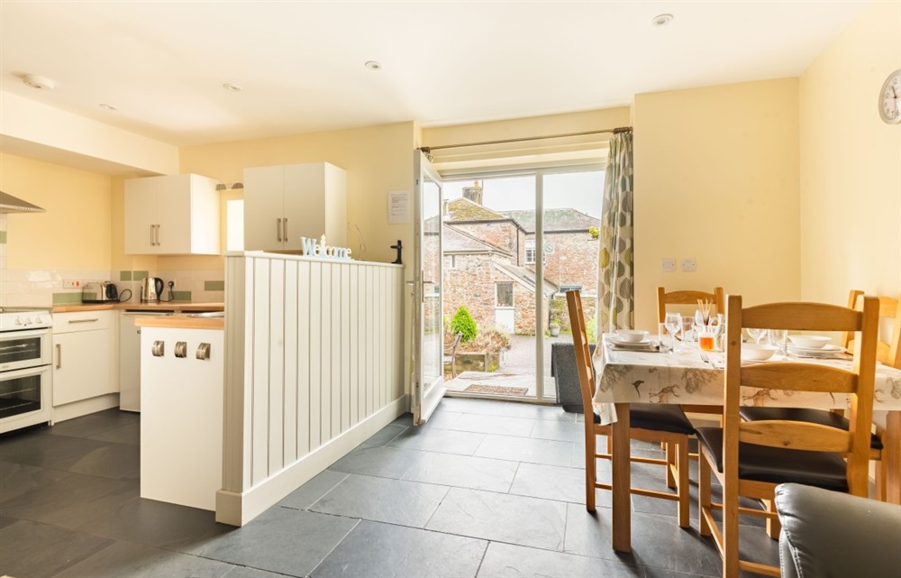 Kitchen at Teign Cottage in Broadhempston