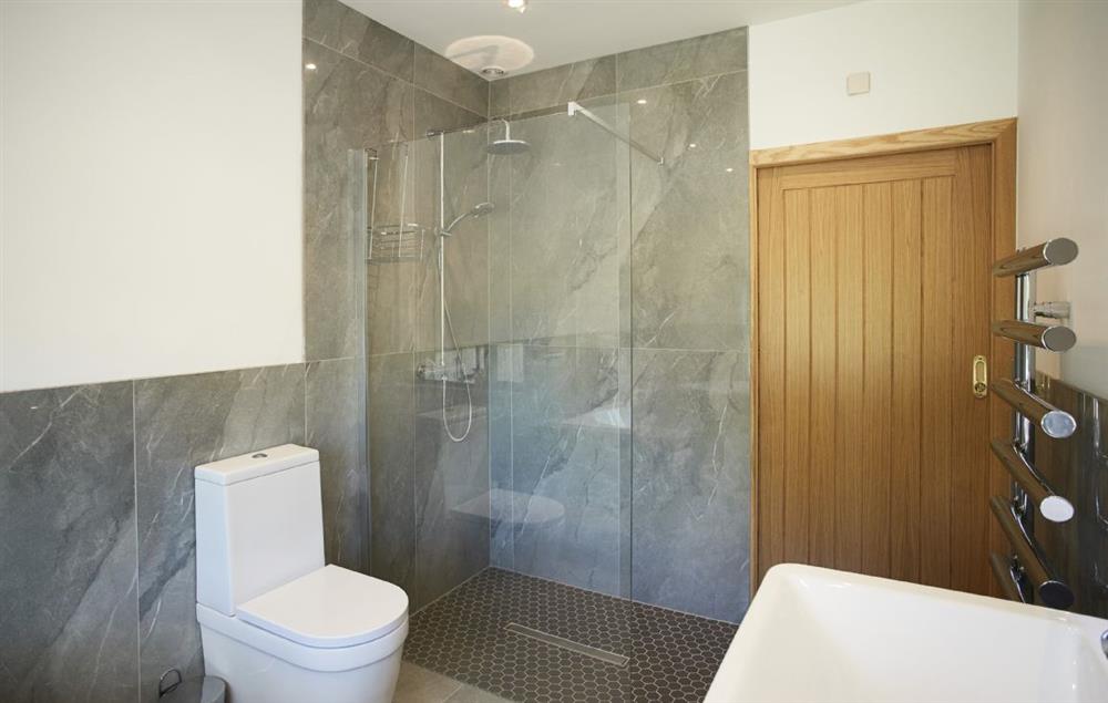 En-suite shower room at Teign Vale, Drewsteignton