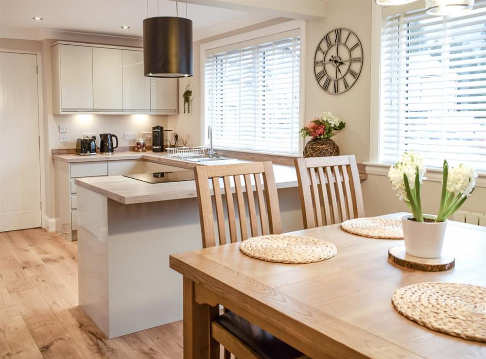 Kitchen/diner at Teith Bank in Callander, Perthshire