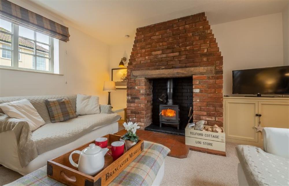 Ground Floor: A nice spot for a cup of tea at Telford Cottage, Foulsham near Dereham