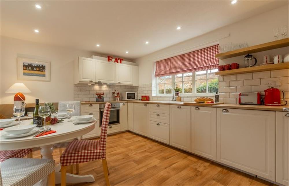 Ground Floor: Kitchen with dining area at Telford Cottage, Foulsham near Dereham