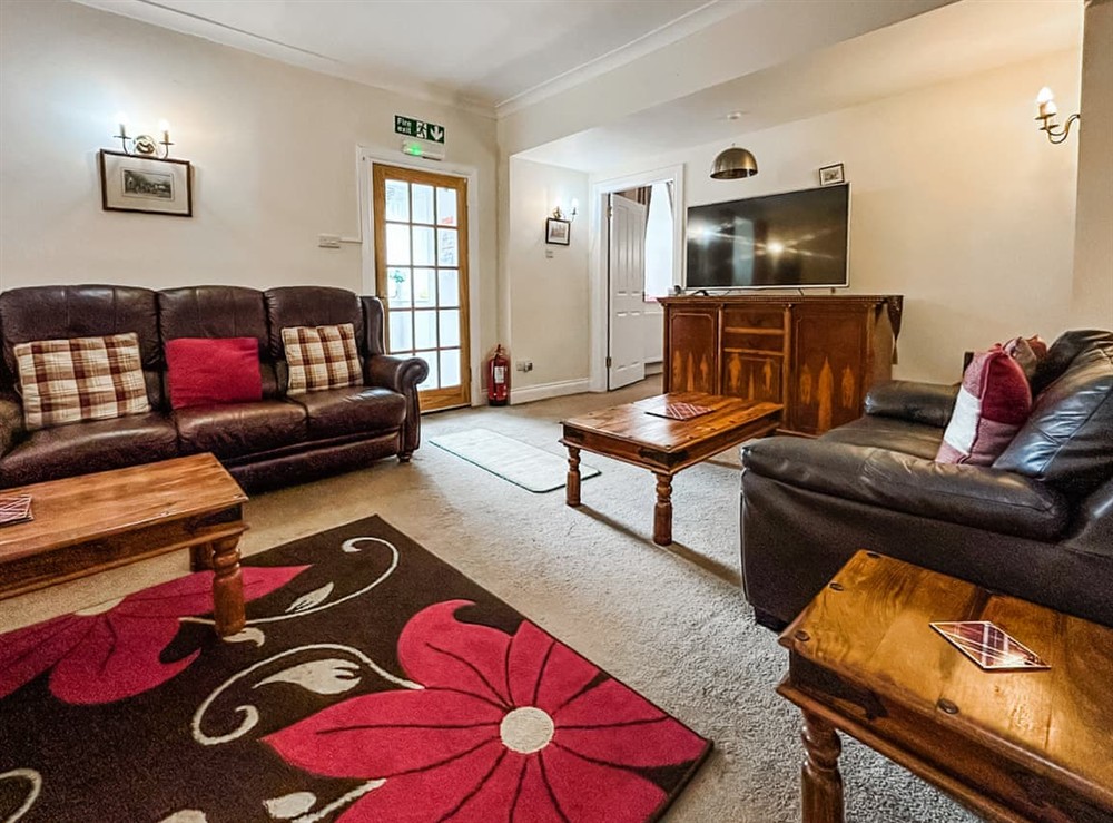 Living area at Telford Manor House in Dumfries, Dumfriesshire