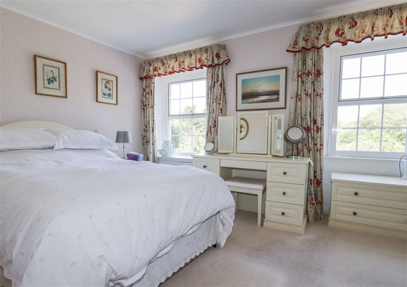 Bedroom at Temple House, Goonhavern