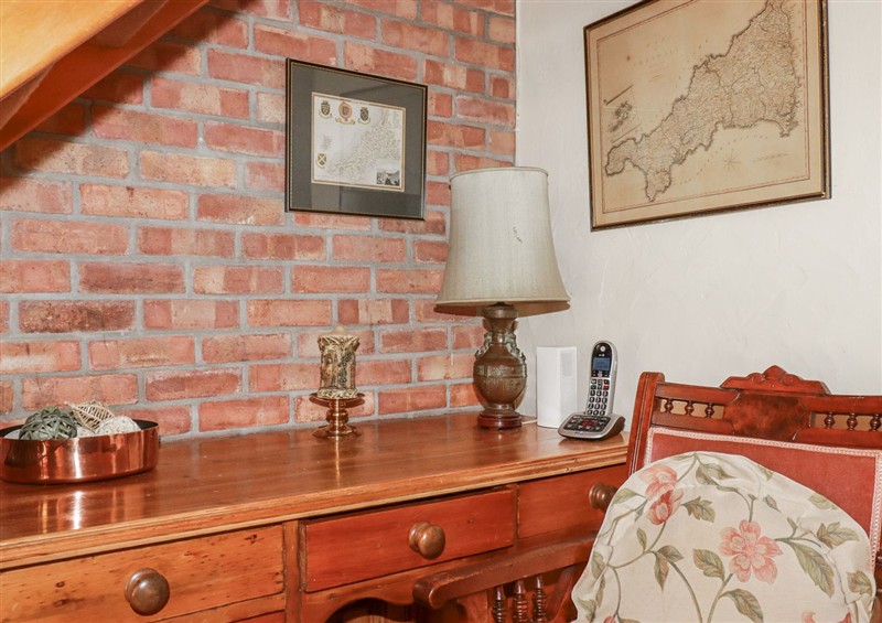 One of the 4 bedrooms at Temple House, Goonhavern